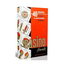 NAIPES CASINO PLASTIFICADAS 40 uni  (x uni)   CARTAS